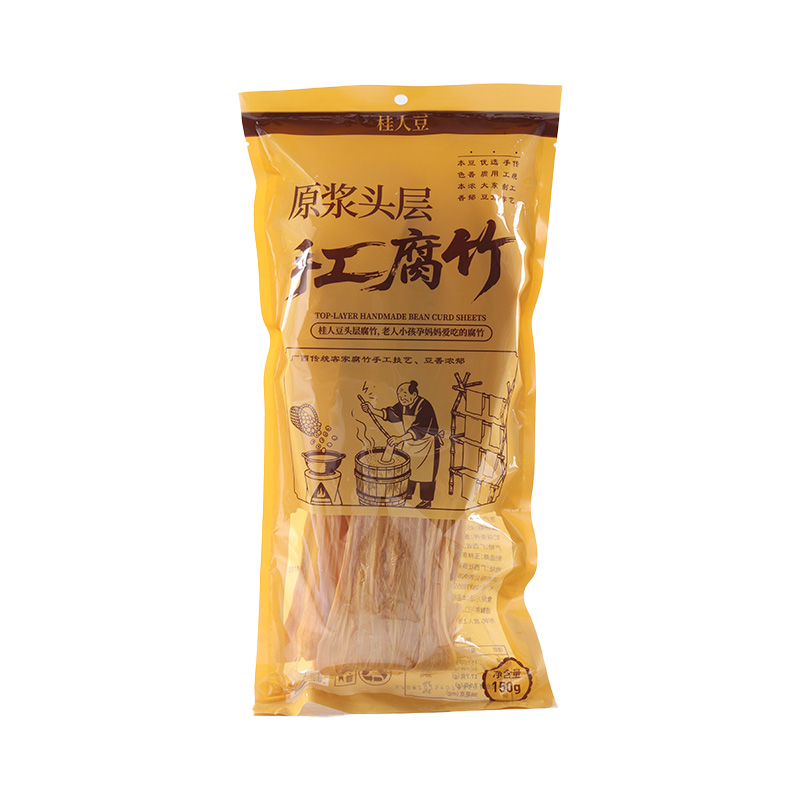 2黄豆腐竹